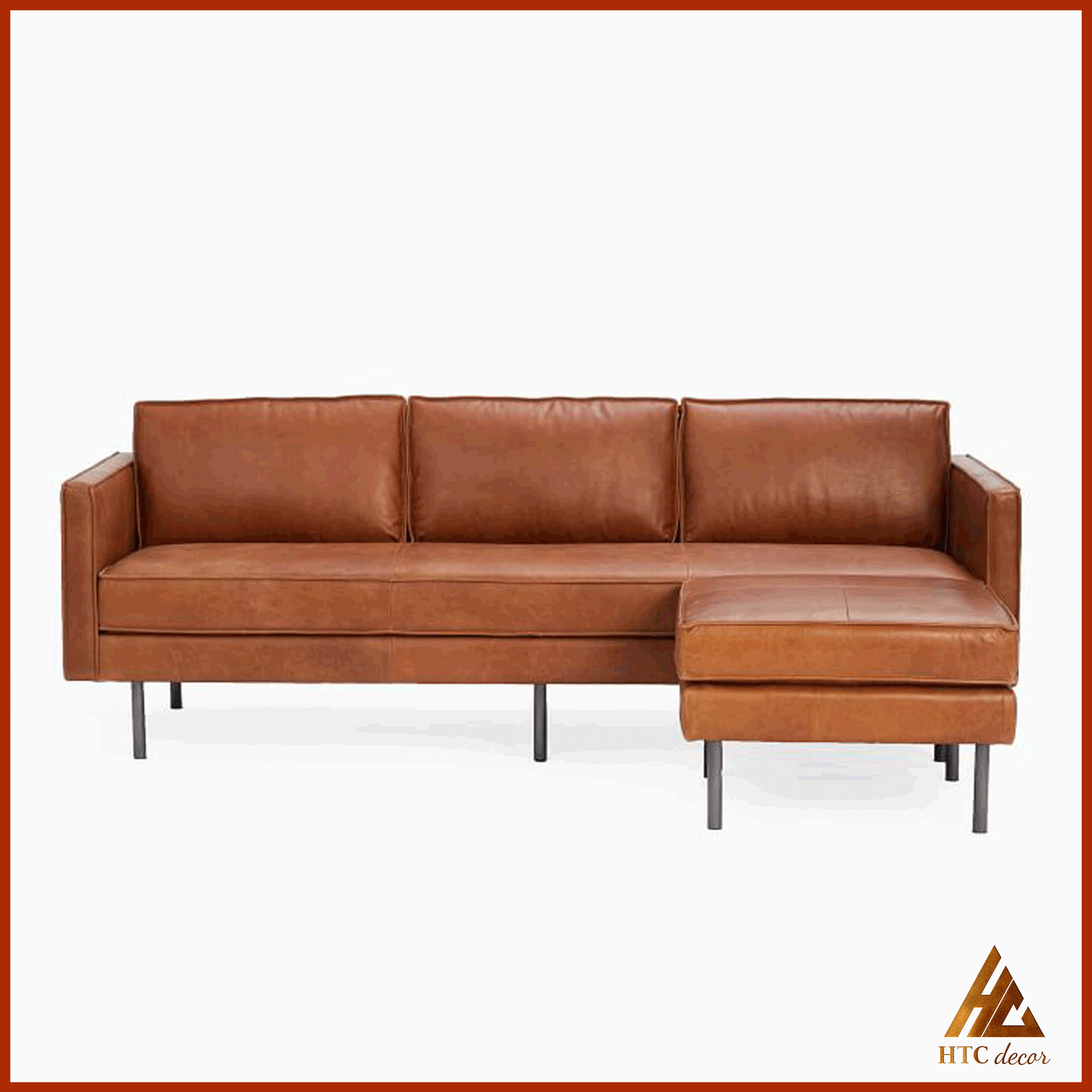 Ghế Sofa Góc L Axel Da Simili